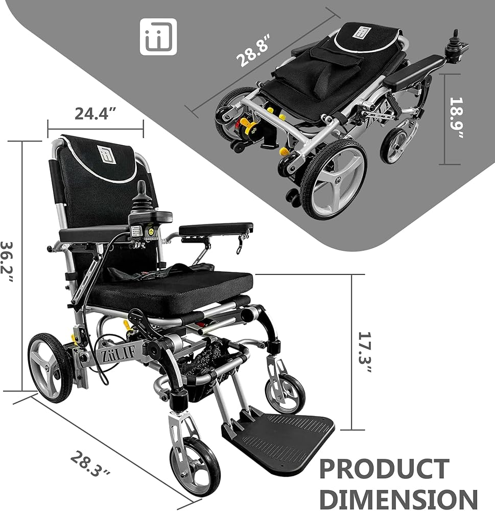 Amazon.com: ZiiLIF Ultra Lightweight(42.1 lbs) Foldable Electric